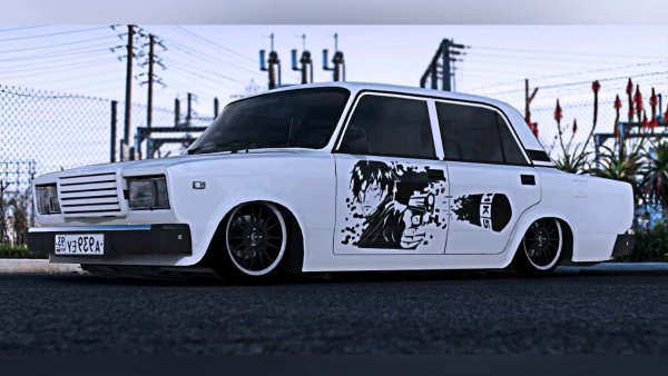 Тюнингованные машины ВАЗ 2107 БПАН