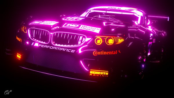 BMW m5 неон