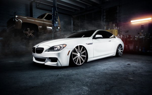 BMW m6 White