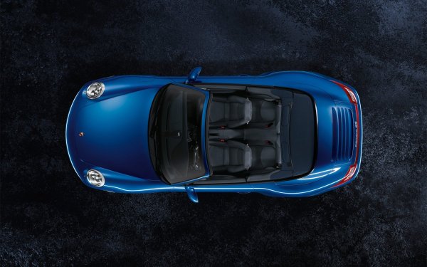 Порше 911 сверху