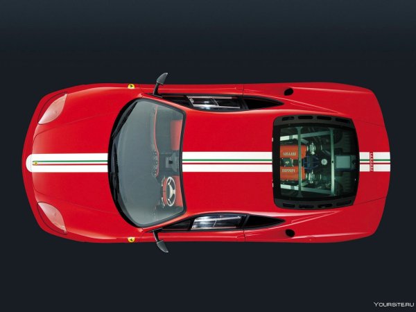 3d модель двигателя Феррари 360 Модена