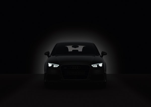 Ауди а7 в темноте
