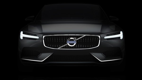 Volvo s90 2020 в темноте