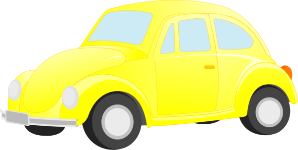 Машинки для малышей желтая