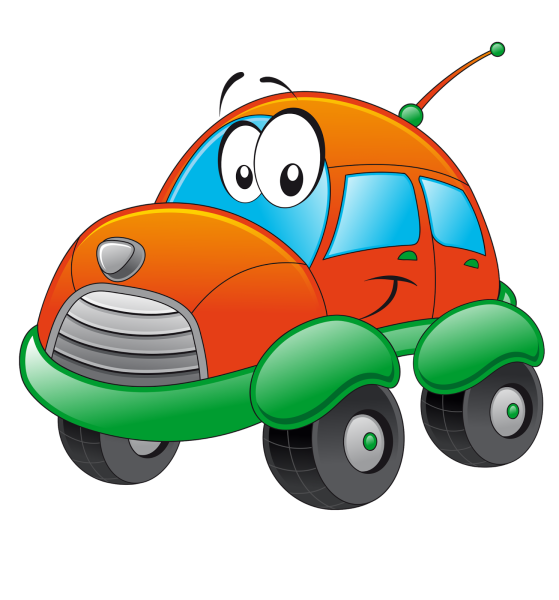 Мультяшный автомобиль