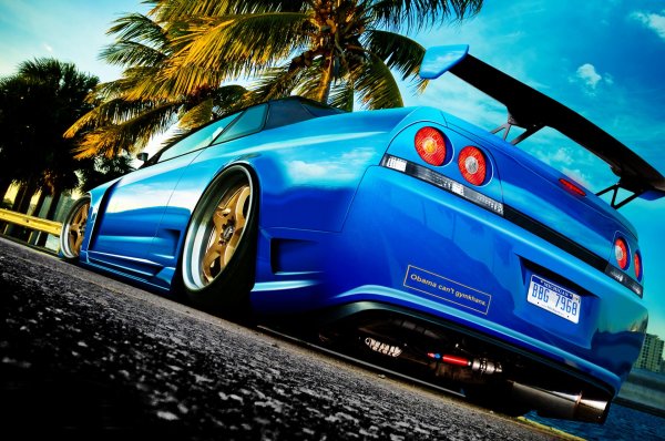 Nissan Skyline GTR r33 Wallpaper