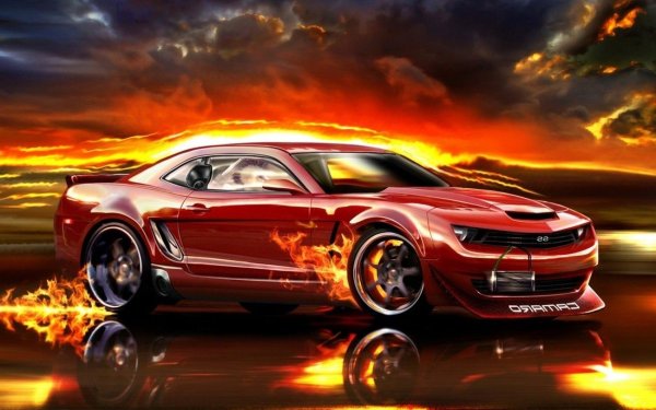 Шевроле Камаро скорость