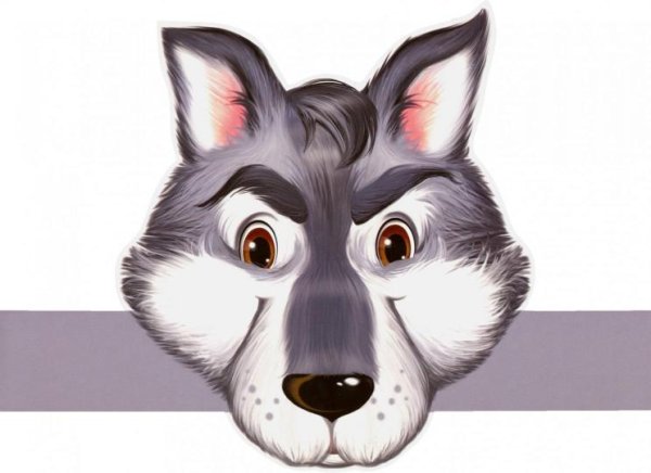 Маска волка