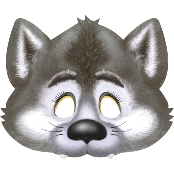 Пг200 маска волк коричневый