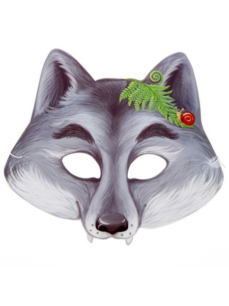 Маска волка на голову