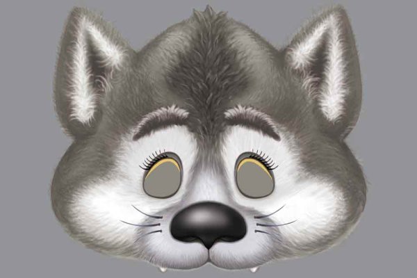 Маска волка