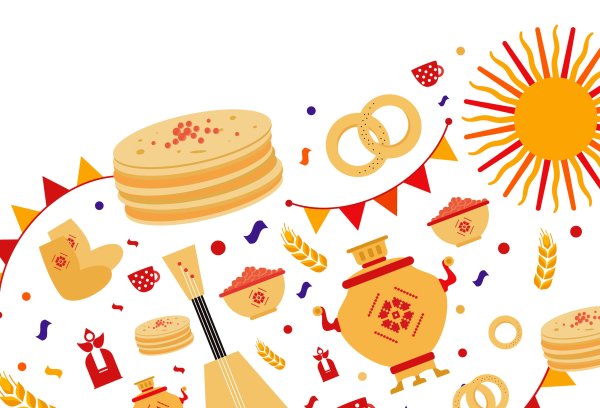 Фон для презентации Масленица