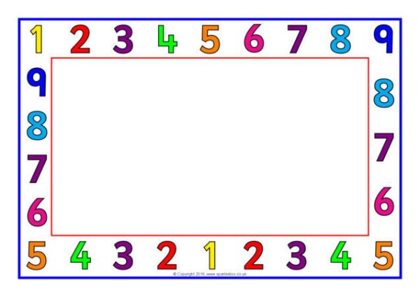 Математическая рамка для текста