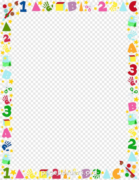 Рамка математическая для детей