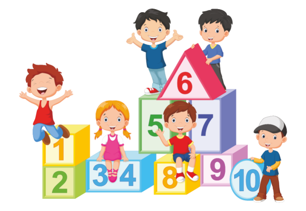 Клипарт математика для дошкольников