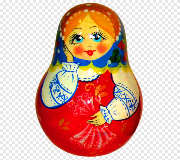 Матрешка без фона