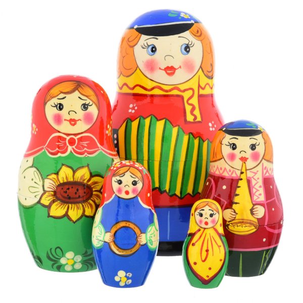 Матрешки для дошкольников