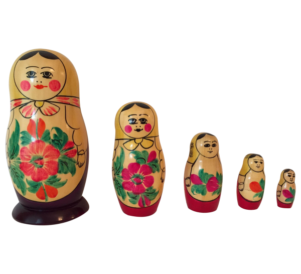 Матрешка без фона