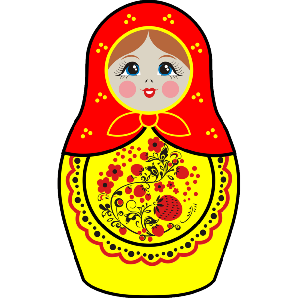 Матрешка рисунок