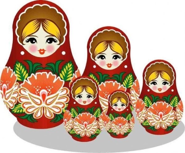 Матрешки для дошкольников