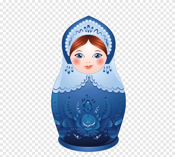 Матрешка без фона