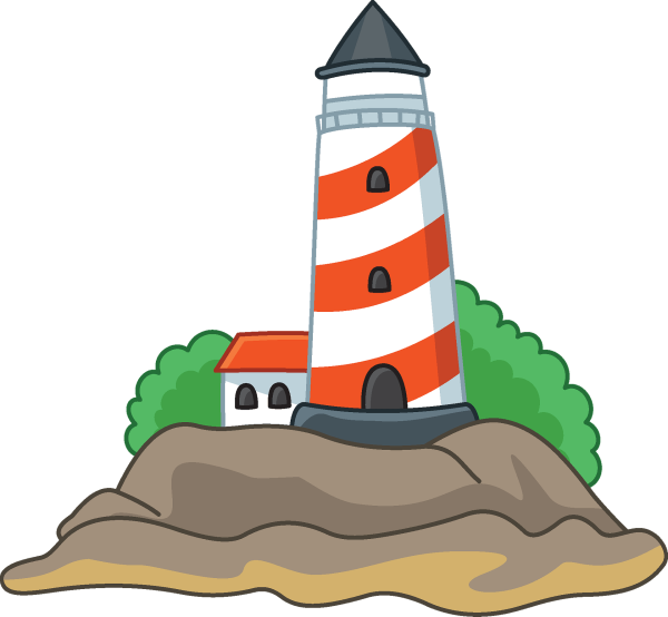 Маяк клипарт