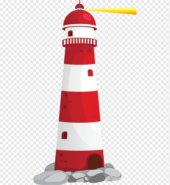 Маяк на прозрачном фоне
