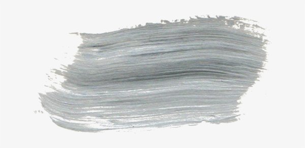 Мазки белой краски