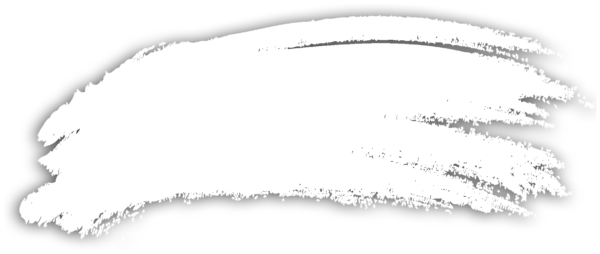 Мазки белой краски на прозрачном фоне