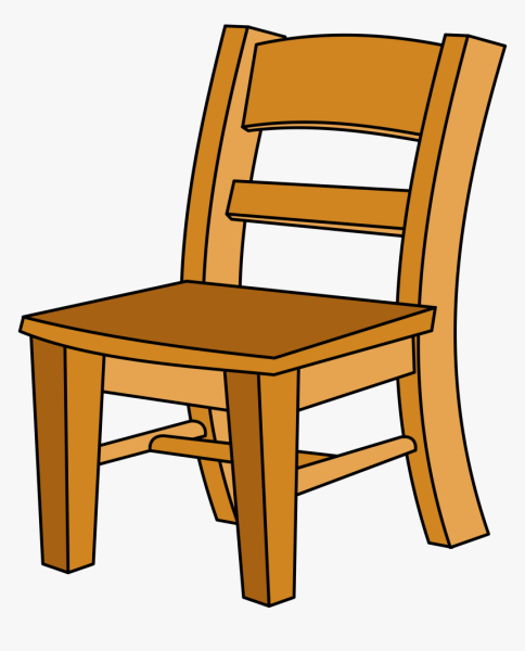 Спинка стула рисунок