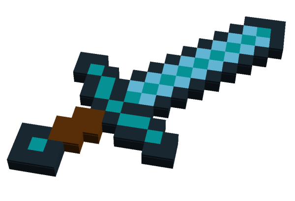 Алмазный меч Minecraft