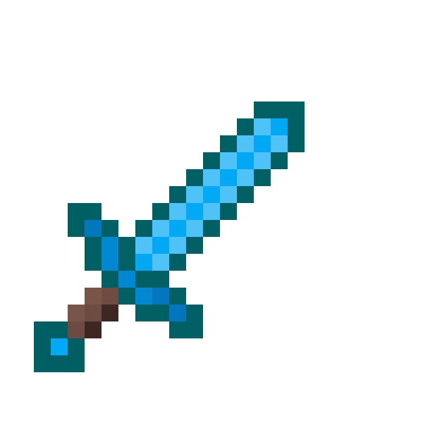 Меч из МАЙНКРАФТА картинки