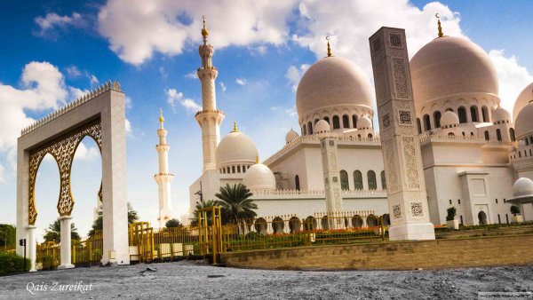 Белая мечеть в Абу-Даби