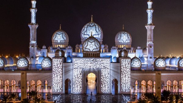 Белая мечеть в Абу-Даби