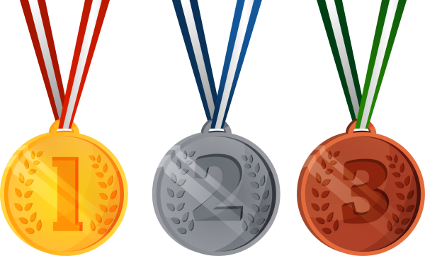 Медаль прозрачная