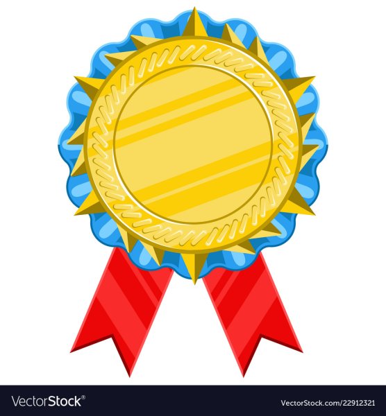 Макет медали для детей