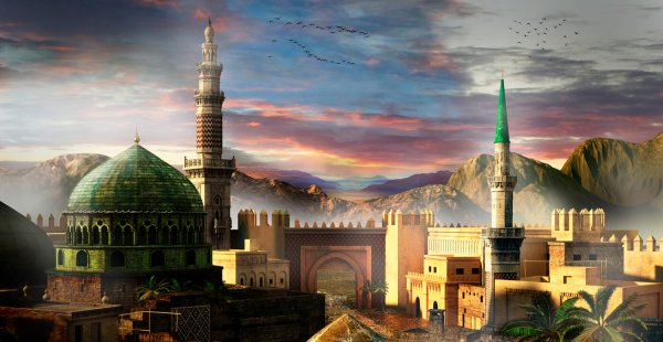 Медина город пророка Мухаммеда
