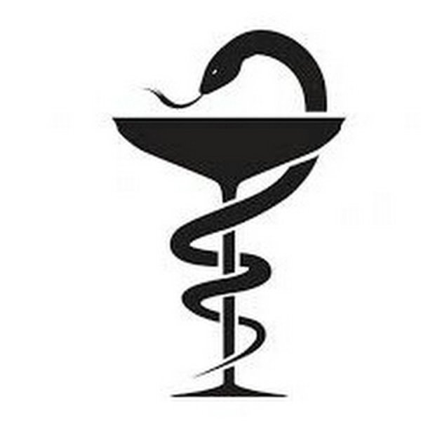 Змея символ медицины вектор