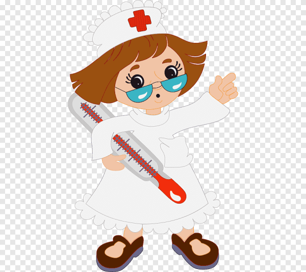 Иллюстрации медсестра детского сада