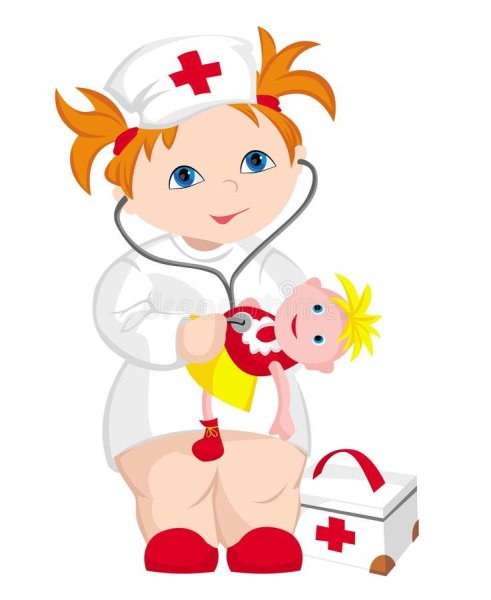 Медсестра в детском саду картинки