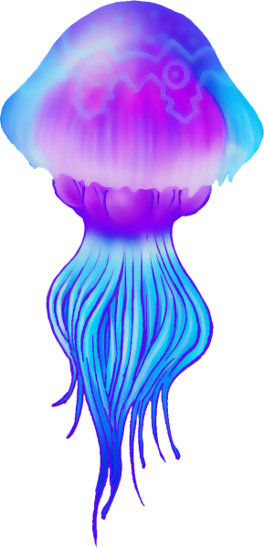 Медузы мультяшные