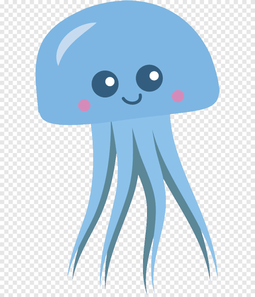 Медуза мультяшная