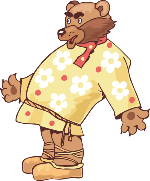 Медведь сказочный