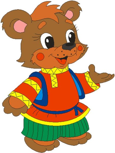 Теремок персонажи медведь