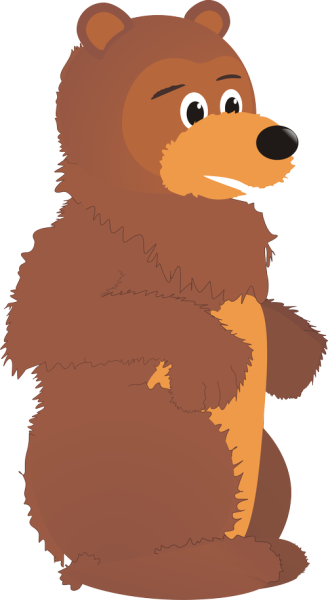 Медведь из сказки Колобок