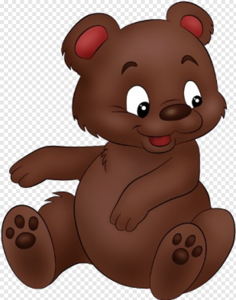 Медвежонок отрисовка