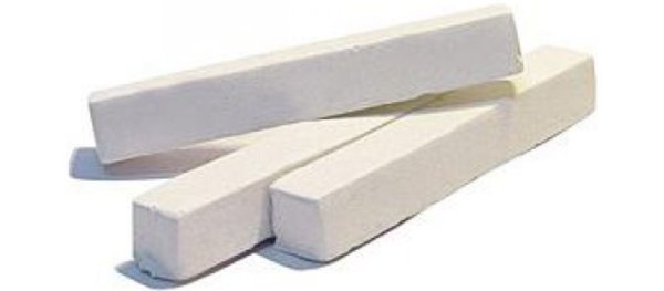 Мелки белые 100 шт 1,2*1, 2*10 111502 спайками