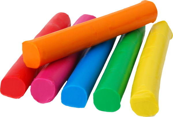 Разноцветный пластилин