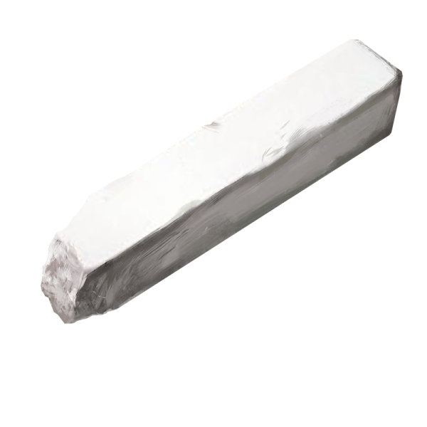 Мелок на прозрачном фоне