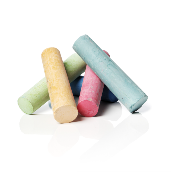 Мелки пастель на прозрачном фоне